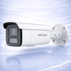 4MP IP PoE Камера с Микрофон и Smart Hybrid Light 60m Hikvision DS-2CD2643G2-LIZS2U