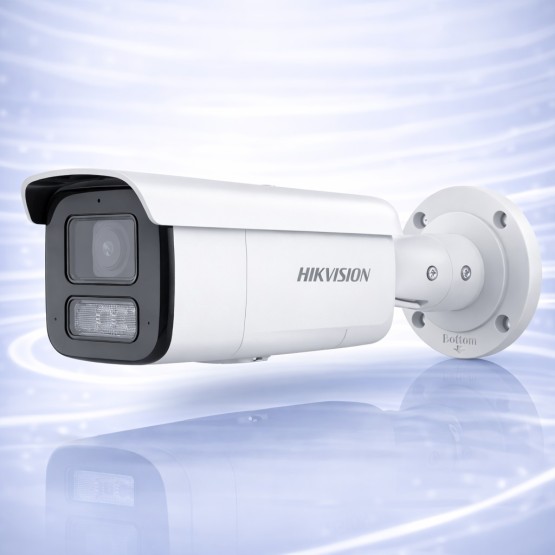 4MP IP PoE Камера с Микрофон и Smart Hybrid Light 60m Hikvision DS-2CD2643G2-LIZS2U