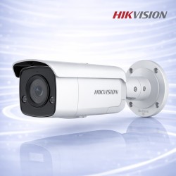 4MP IP PoE Камера с Микрофон и Smart Hybrid Light 60m Hikvision DS-2CD2T46G2-ISU/SL(C)