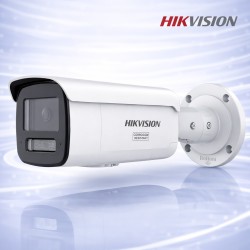 4MP IP PoE Камера с Микрофон и Smart Hybrid Light 60m Hikvision DS-2CD2T47G3-LIS2UY/SL