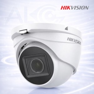5MP Turbo HD Куполна Камера с IR 40m Hikvision DS-2CE79H0T-IT3ZF(C)
