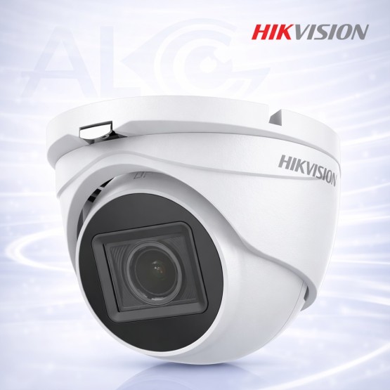 5MP Turbo HD Куполна Камера с IR 40m Hikvision DS-2CE79H0T-IT3ZF(C)