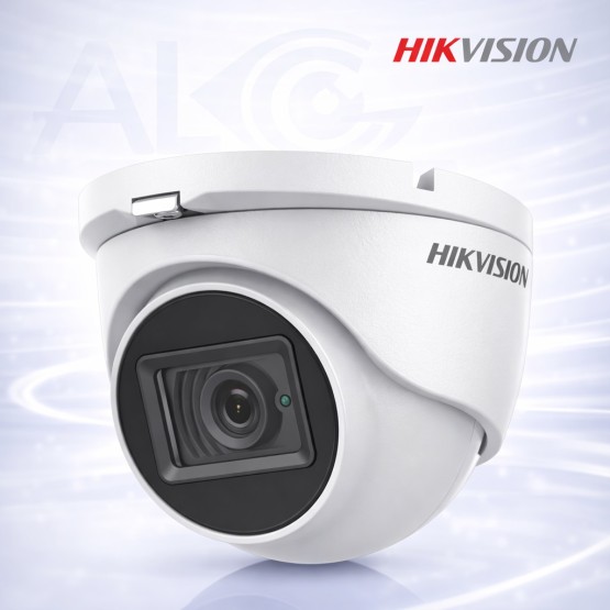 5MP Turbo HD Куполна Камера с IR 30m Hikvision DS-2CE76H8T-ITMF