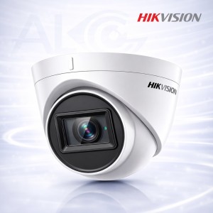 5MP Turbo HD Куполна Камера с IR 60m Hikvision DS-2CE78H8T-IT3F