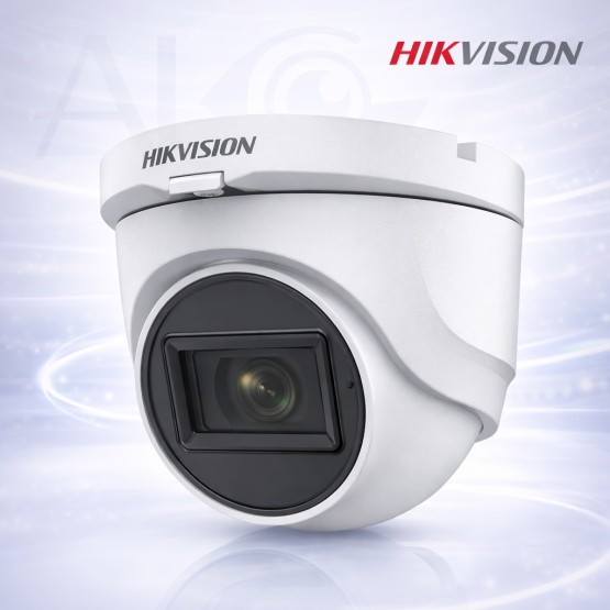 2MP Turbo HD Куполна Камера с IR 30m Hikvision DS-2CE76D0T-ITMF