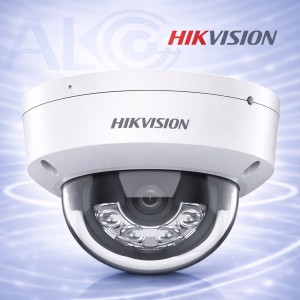2MP IP PoE Камера с Микрофон и Smart Hybrid Light 30m Hikvision DS-2CD2123G2-LIS2U