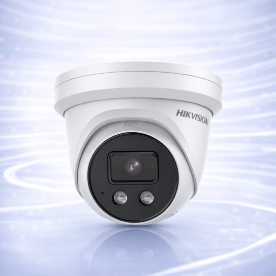 4MP IP PoE Камера с Микрофон и Smart Hybrid Light 30m Hikvision DS-2CD2346G2-ISU/SL(C)