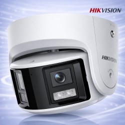4MP IP Панорамна PoE Камера 180° с Микрофон Hikvision DS-2CD2346G2P-ISU/SL