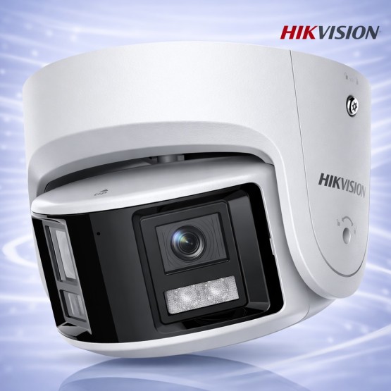 4MP IP Панорамна PoE Камера 180° с Микрофон Hikvision DS-2CD2346G2P-ISU/SL