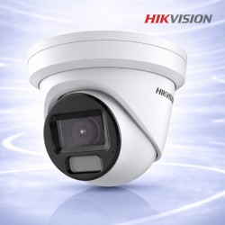 8MP IP PoE Камера с Микрофон и Smart Hybrid Light 40m Hikvision DS-2CD2H83G2-LIZS2U