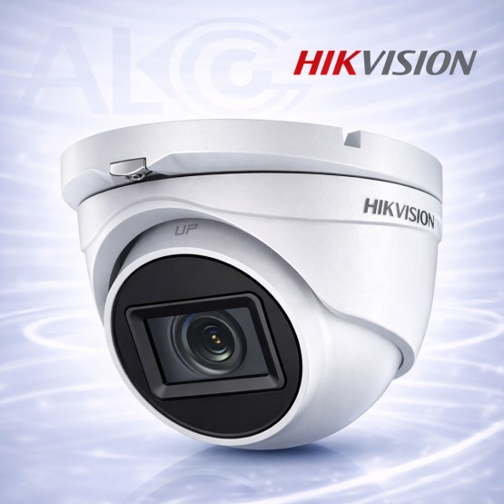 8MP Turbo HD Куполна Камера с IR 60m Hikvision DS-2CE79U7T-AIT3ZF
