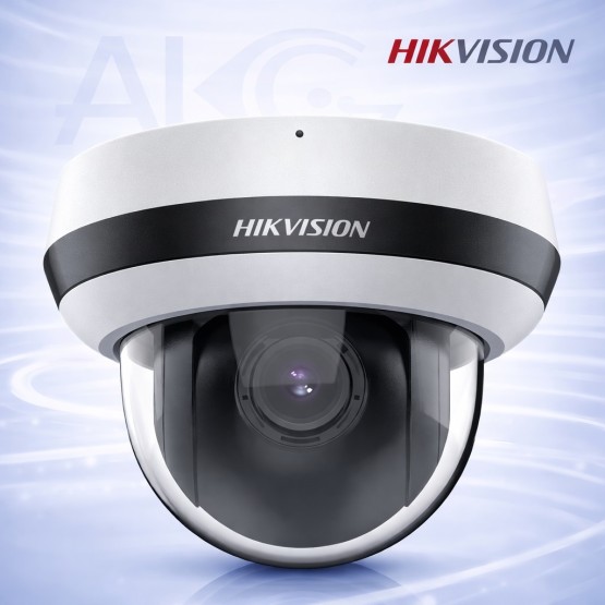 4MP PTZ Wi-Fi IP Камера с 4xZoom, Микрофон и Нощно Виждане 20m Hikvision DS-2DE2A404IWG1-E/W