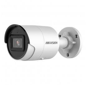 IP PoE Acusense Камера 4Mp Булет 2.8mm IR-40м DS-2CD2046G2-IU(C) Hikvision