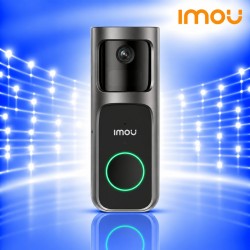 IMOU Doorbell 2S 3MP Wi-Fi видеозвънец, 2K QHD, 5000mAh, PIR, AI Human Detection, 125°, IR 5m, Chime, Wi-Fi Extender