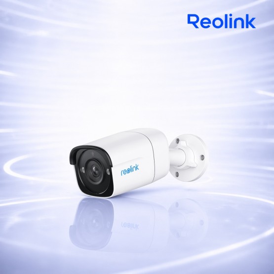 5MP PoE камера с AI детекция на хора и автомобили, 30м нощно виждане и без абонамент REOLINK RLC-510A (P320)