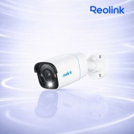 4K 8MP PoE камера с AI детекция на хора и автомобили, 30м нощно виждане и без абонамент REOLINK RLC-810A (P330)