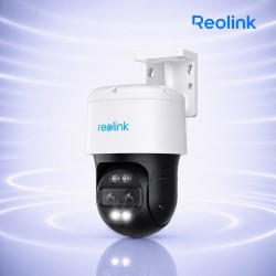 4K PTZ PoE камера с два обектива, Auto Tracking и 6X зуум без абонамент REOLINK TrackMix P760 (TrackMix PoE)