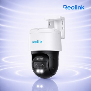 4K PTZ PoE камера с два обектива, Auto Tracking и 6X зуум без абонамент REOLINK TrackMix P760 (TrackMix PoE)