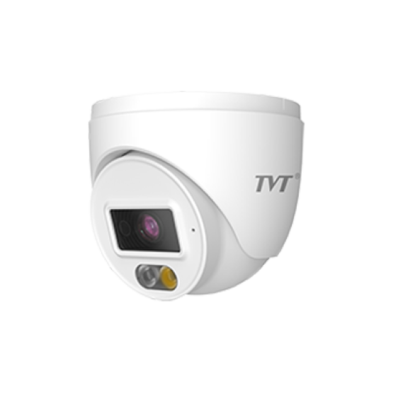 IP PoE Куполна Камера 4Mp 2.8mm Dual Light-30м. с Микрофон TVT