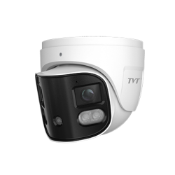 IP PoE Куполна Камера 8Mp 2.8mm Dual Light-50м. с Двоен Обектив TVT IP PoE Куполна Камера 8Mp 2.8mm Dual Light-50м. с Двоен Обектив TVT