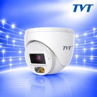 IP PoE Куполна Камера 2Mp 2.8mm Dual Light-30м. с Микрофон TVT