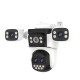 WiFi Безжична Управляема IP Камера 3Mp, 4 Обектива, Dual Light, 10X Zoom