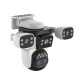 WiFi Безжична Управляема IP Камера 3Mp, 4 Обектива, Dual Light, 10X Zoom