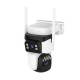 WiFi Безжична Управляема IP Камера със Соларен Панел 3Mp, Два Обектива