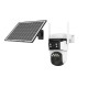 WiFi Безжична Управляема IP Камера със Соларен Панел 3Mp, Два Обектива WiFi Безжична Управляема IP Камера със Соларен Панел 3Mp, Два Обектива