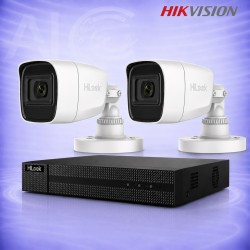 2MP HD 2 Булет Камери с DVR Комплект за видеонаблюдение HIKVISION HiLook