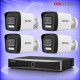 4MP IP 4 Булет Камери с AcuSense PoE NVR Комплект за видеонаблюдение HIKVISION