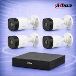2MP HDCVI 4 Булет камери с DVR/XVR Комплект за видеонаблюдение DAHUA