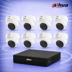 2MP HDCVI 8 Куполни камери с DVR/XVR Комплект за видеонаблюдение DAHUA