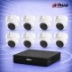 2MP HDCVI 8 Куполни камери с DVR/XVR Комплект за видеонаблюдение DAHUA