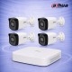 2MP IP 4 Булет камери с PoE и NVR 8MP Комплект за видеонаблюдение DAHUA
