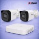 4MP IP 2 Булет камери с PoE и NVR 8MP Комплект за видеонаблюдение DAHUA
