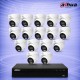 2MP IP 16 Куполни камери с NVR 8MP Комплект за видеонаблюдение DAHUA