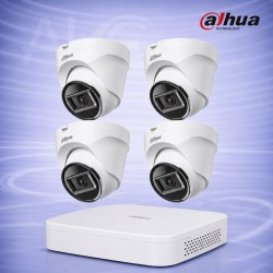 4MP IP 4 Камери с PoE и NVR 8MP Комплект за видеонаблюдение DAHUA