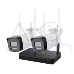 EasyLink Wi-Fi Kit, Комплект с 2 IP WIFI БУЛЕТ Камери 4Mp и WIFI NVR