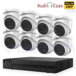 2MP TURBO-HD AudioCoax 8 КАМЕРИ за ВИДЕОНАБЛЮДЕНИЕ и AcuSense DVR 5MP 2MP TURBO-HD AudioCoax 8 КАМЕРИ за ВИДЕОНАБЛЮДЕНИЕ и AcuSense DVR 5MP