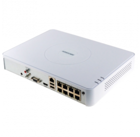 8-канален мрежов рекордер/сървър за видеонаблюдение HIKVISION с 8 вградени PoE порта DS-7108NI-Q1/8P