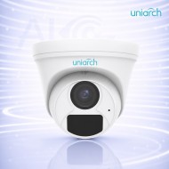 2MP turret IP камера PoE с широк ъгъл 2.8mm, нощно виждане 30м и микрофон без абонамент UNIARCH IPC-T122-APF28K