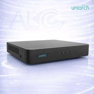 4 канален UNIARCH NVR рекордер NVR-104E2-P4 с PoE и 8MP