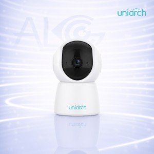 3MP WiFi PTZ вътрешна камера с въртене, Auto Tracking и двупосочно аудио без абонамент UNIARCH UHO-S2E-M3
