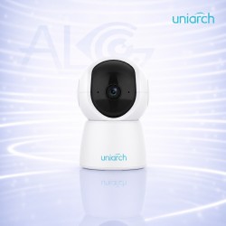 4MP WiFi PTZ вътрешна камера с въртене, Auto Tracking и двупосочно аудио без абонамент UNIARCH UHO-S2E-M4
