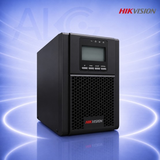 HIKVISION DS-UPS01K24-R/TS Online UPS 1000VA/900W с Чиста Синусоида, LCD Дисплей и Rack/Tower Дизайн