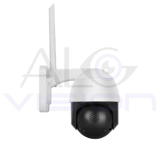 WiFi PTZ Безжична управляема IP камера с Двупосочно Аудио 4Mp, 5x optical, 3.5-9.5mm, IR-30м