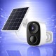 WiFi Безжична, Булет IP Камера със Соларен Панел 3Mp, 4mm