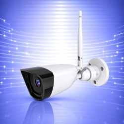 WiFi Безжична булет IP камера 3Mp, 4mm, IR-30м.