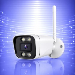 WiFi Безжична булет IP камера 4Mp, 4mm, Full Color-40м.